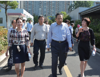 安徽省省委書記李錦斌走訪合肥王小郢污水處理廠